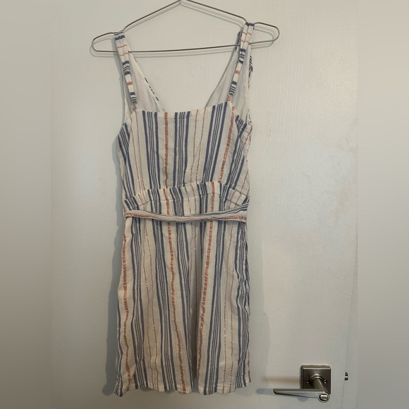 Guess Cotton Wrap Mini Dress - Picture 6 of 8